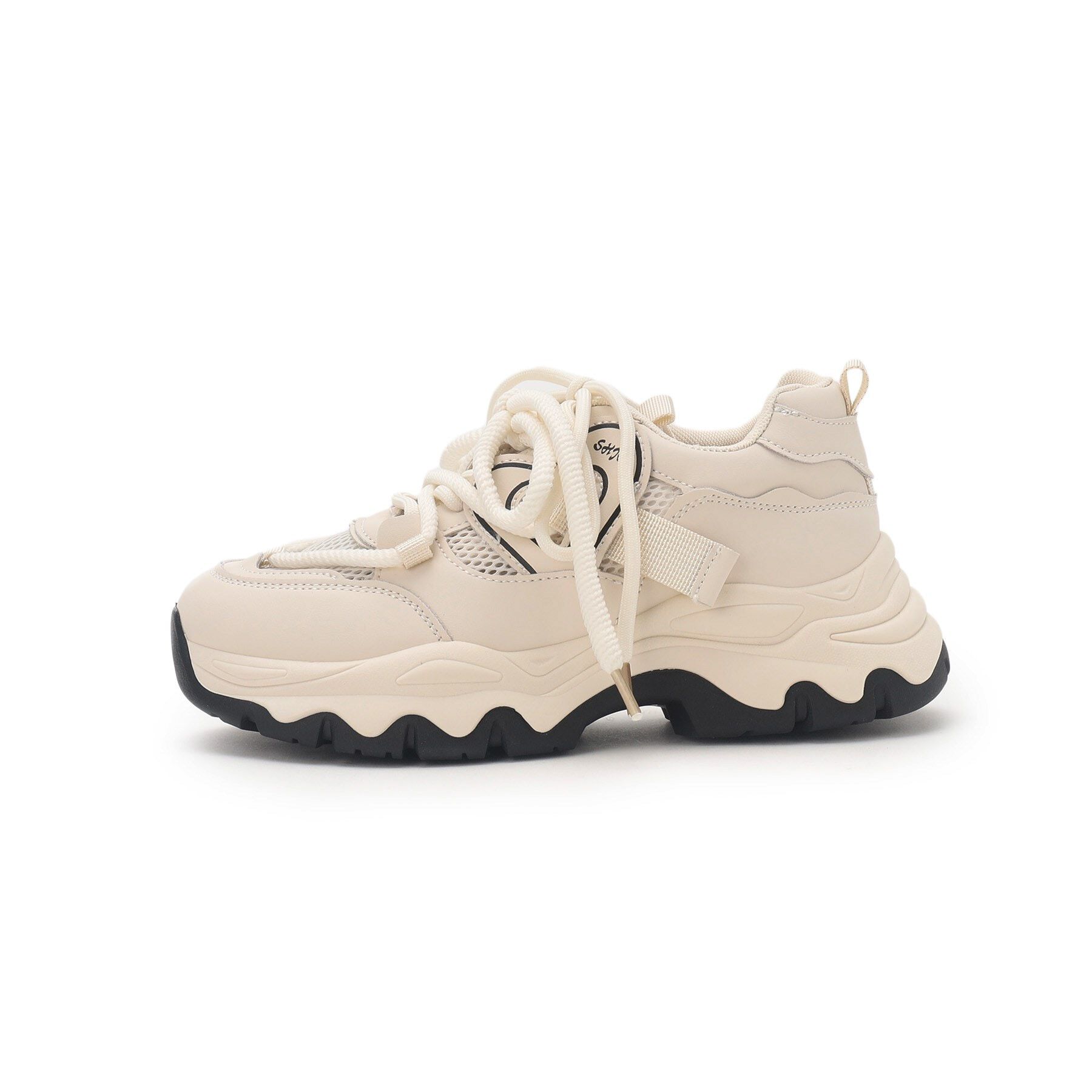 csT&P「厚底メッシュハートスニーカー」|スニーカー|