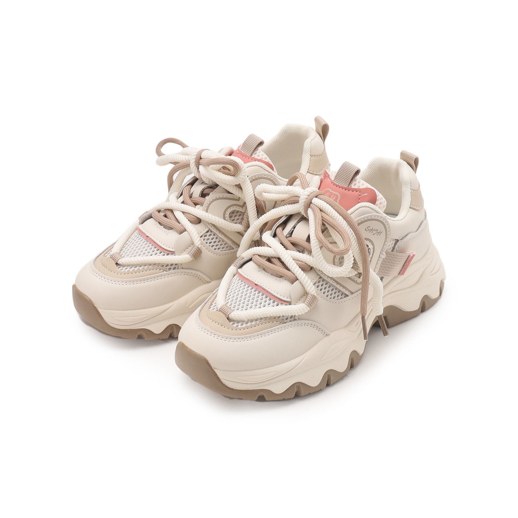 csT&P「厚底メッシュハートスニーカー」|スニーカー|ﾍﾞｰｼﾞｭ(052)