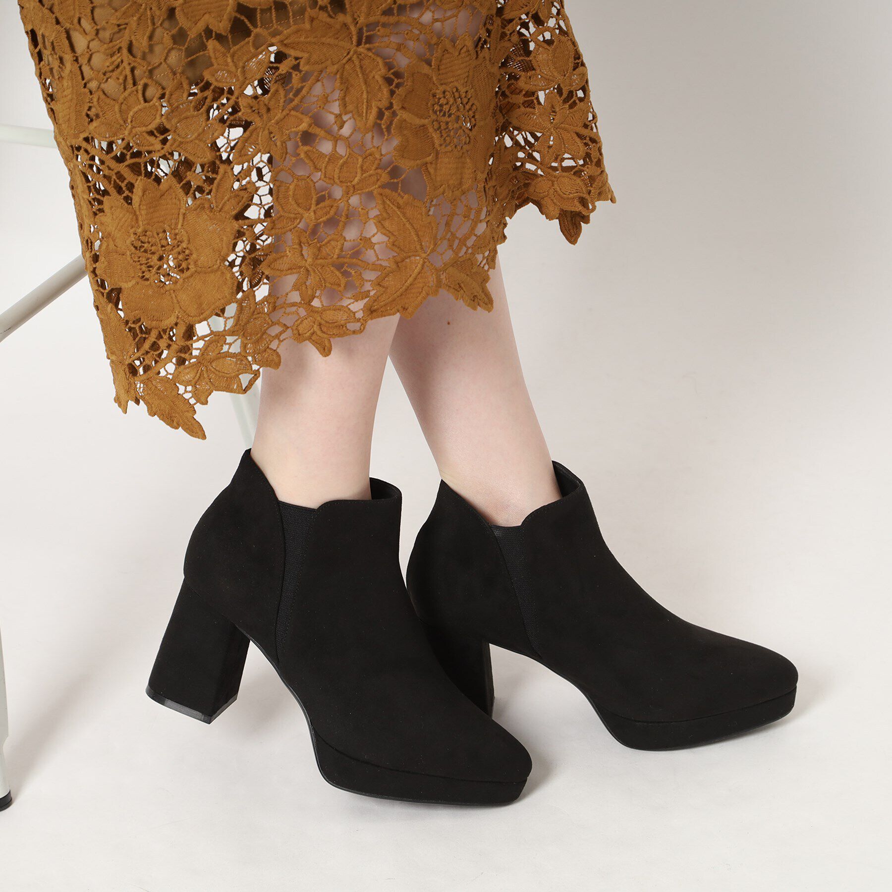 ESPERANZA「アーモンドストームブーティ」|ショートブーツ|