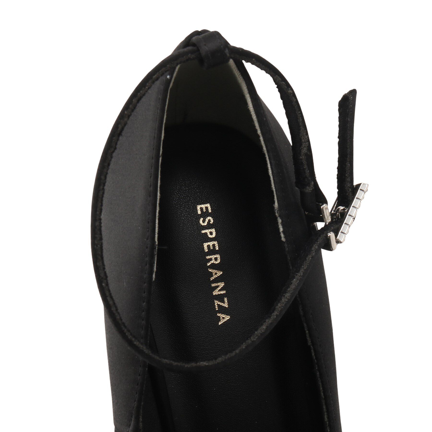 ESPERANZA「4WAYファー厚底グリッターパンプス」|パンプス|