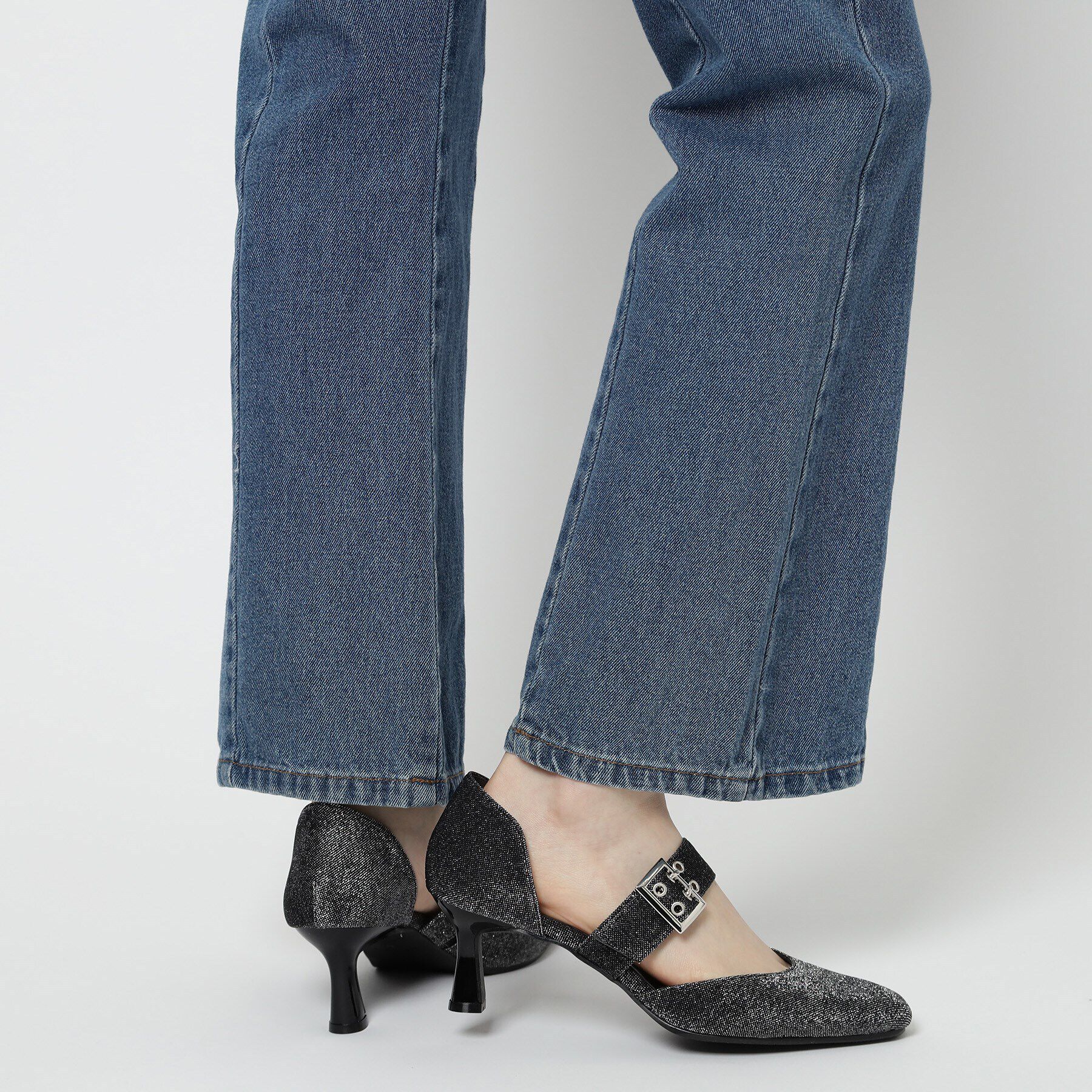 ESPERANZA「バックルセパレートパンプス」|パンプス|