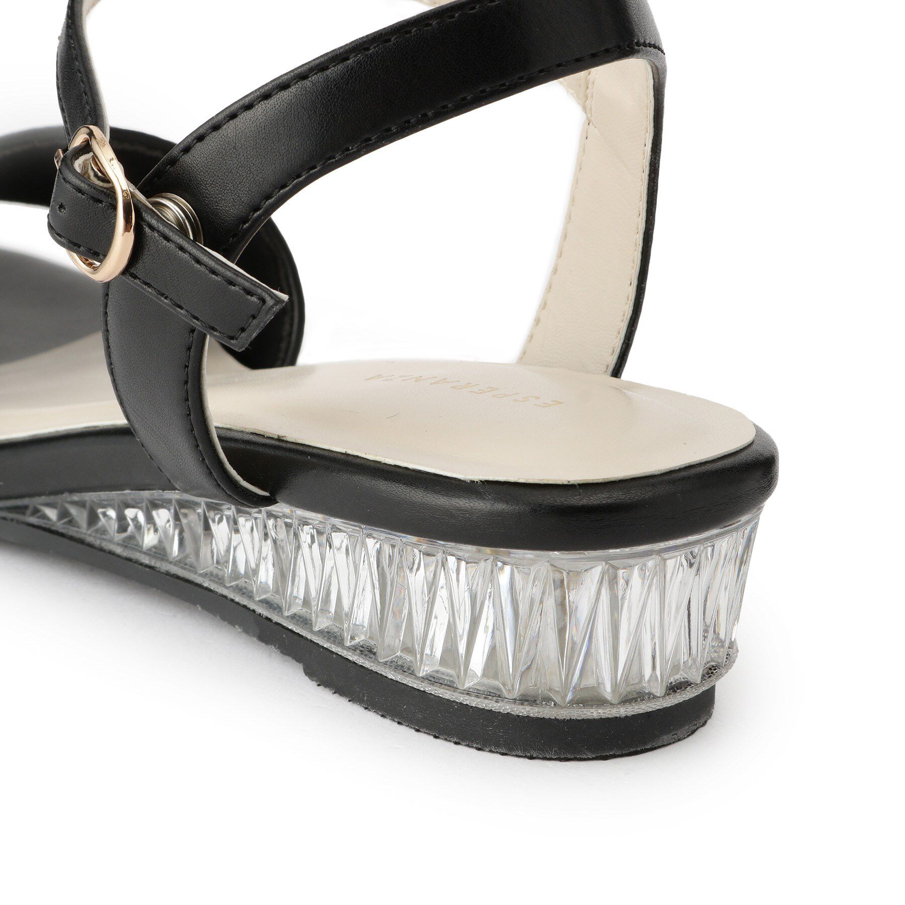 ESPERANZA「クリアウェッジサンダル」|サンダル|