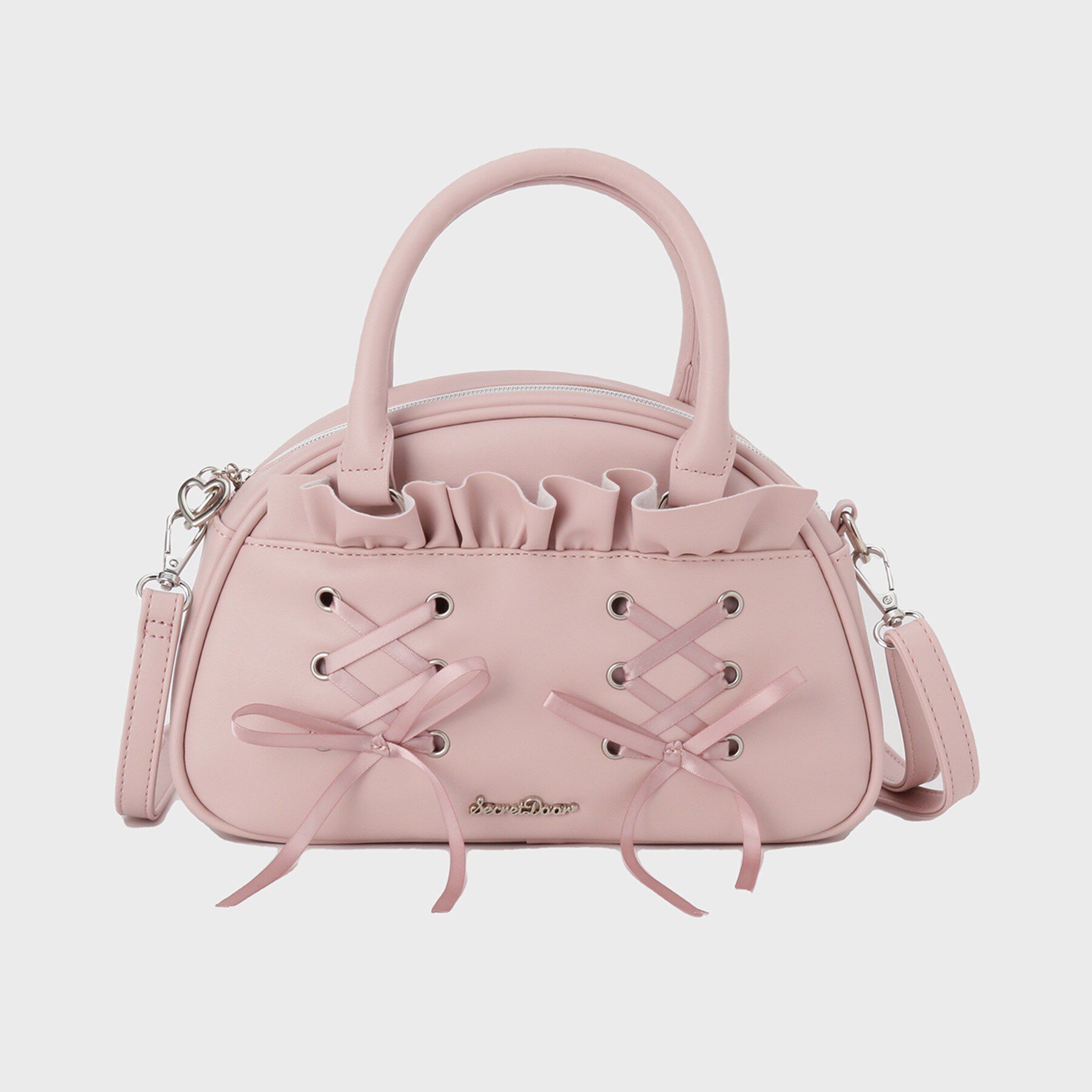 Ober Tashe「リボン使い2WAYショルダー」|ボストンバッグ|