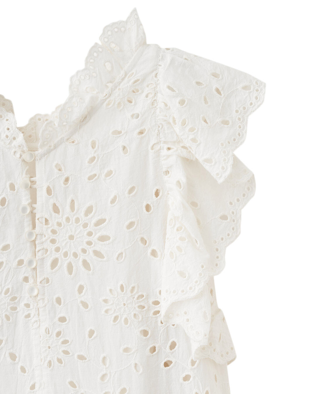 COCO DEAL「エンブロイダリーティアードミニワンピース」|ワンピース|