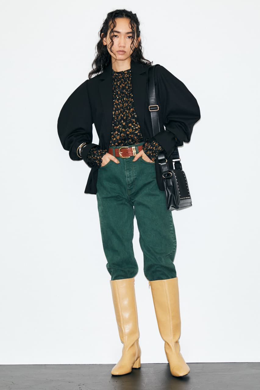 MOUSSY「PLAIN JEANS COLOR STRAIGHT」|デニム|