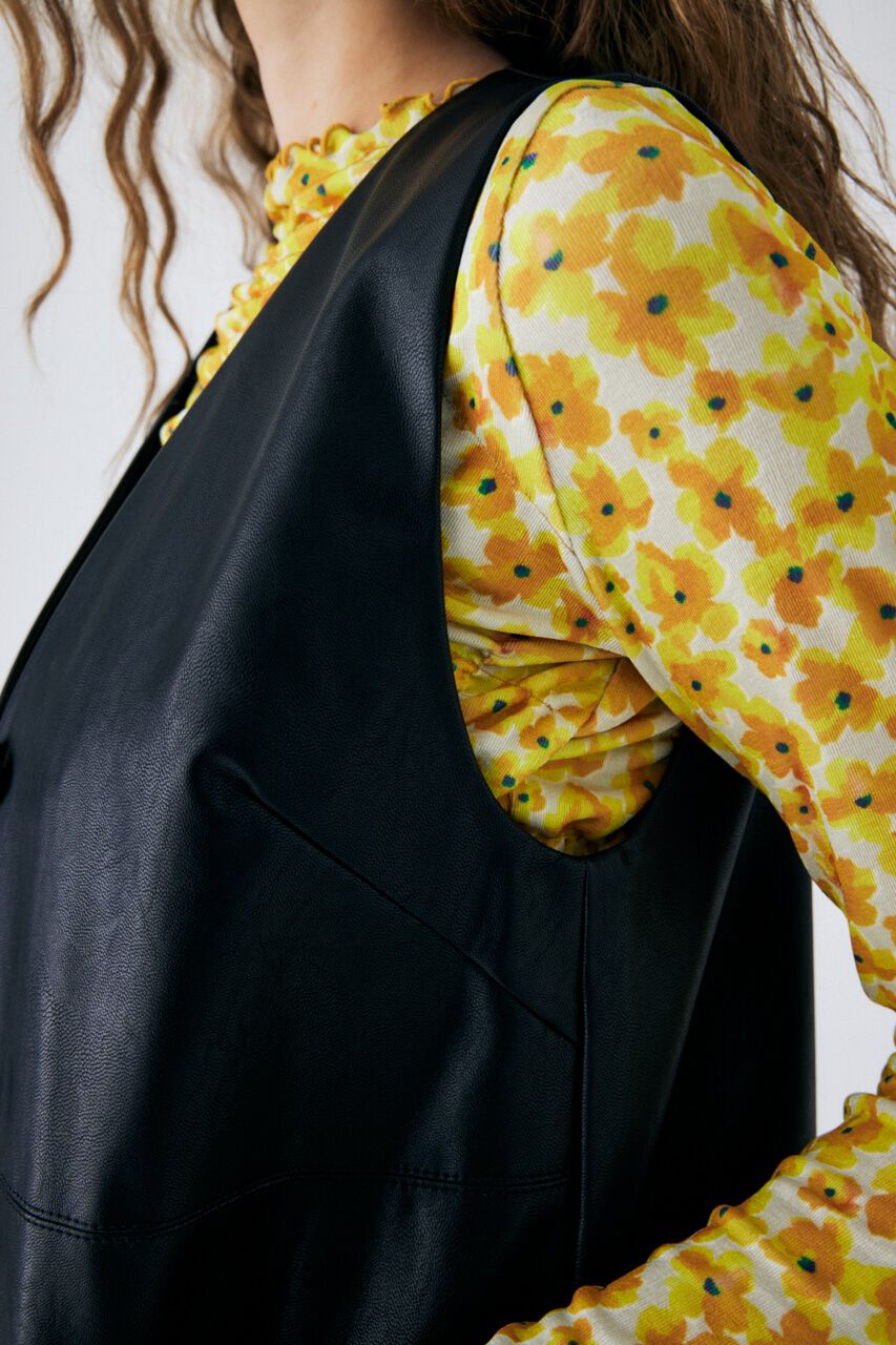 MOUSSY「BUTTON FRONT F／L ベスト」|ダウンベスト・ベスト|