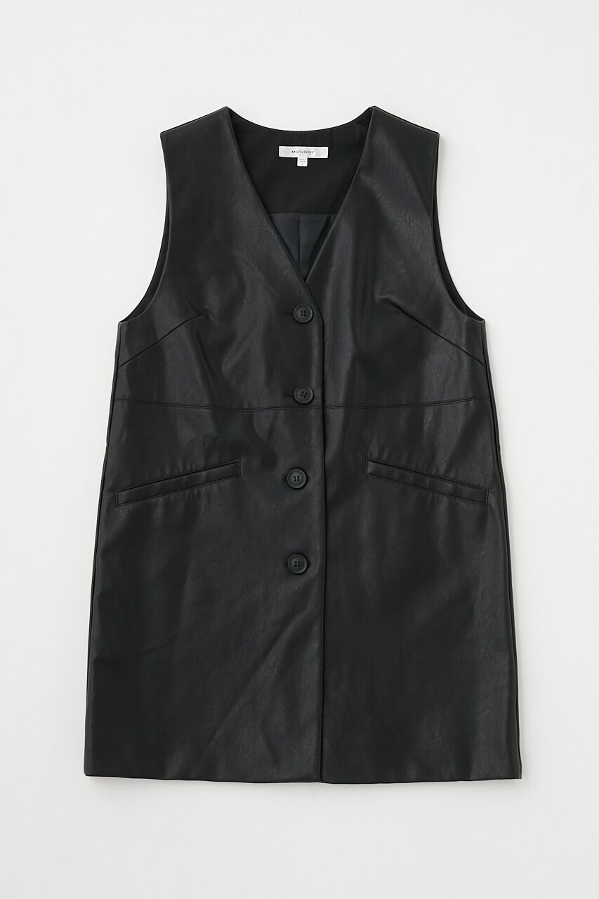 MOUSSY「BUTTON FRONT F／L ベスト」|ダウンベスト・ベスト|