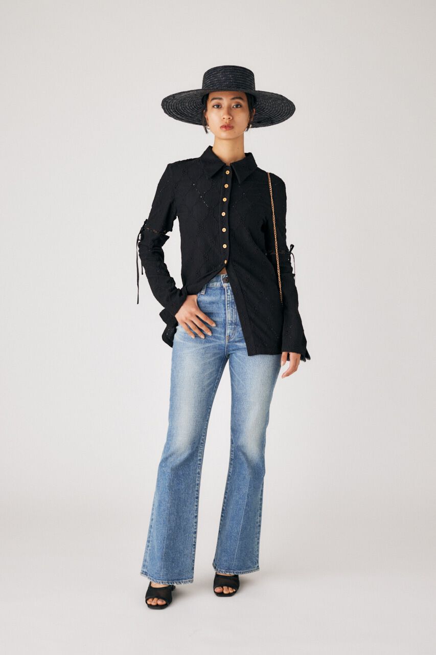 MOUSSY「LACE シャツ」|シャツ・ブラウス|