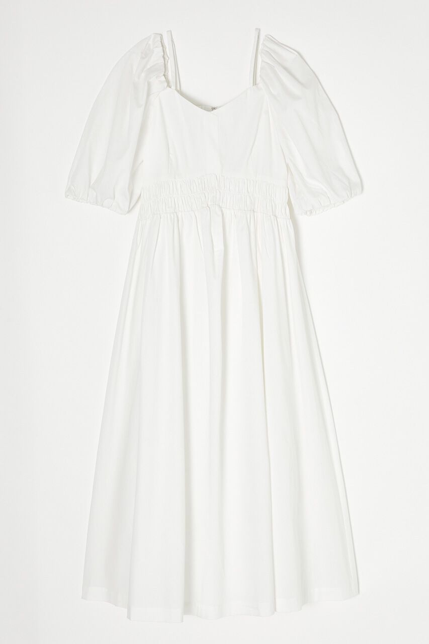 MOUSSY「2WAY BALLOON SLEEVE ドレス」|ワンピース|