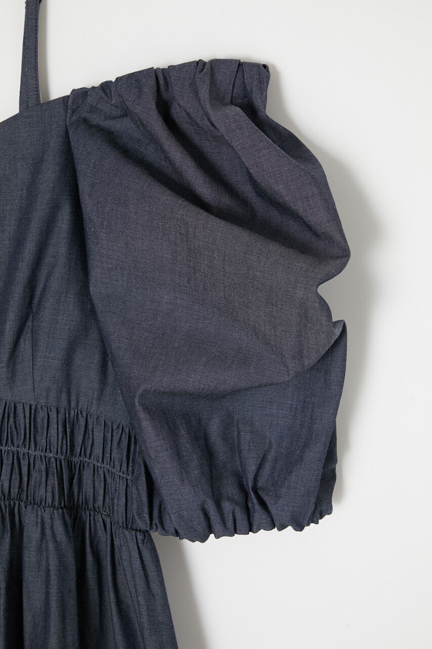 MOUSSY「2WAY BALLOON SLEEVE ドレス」|ワンピース|