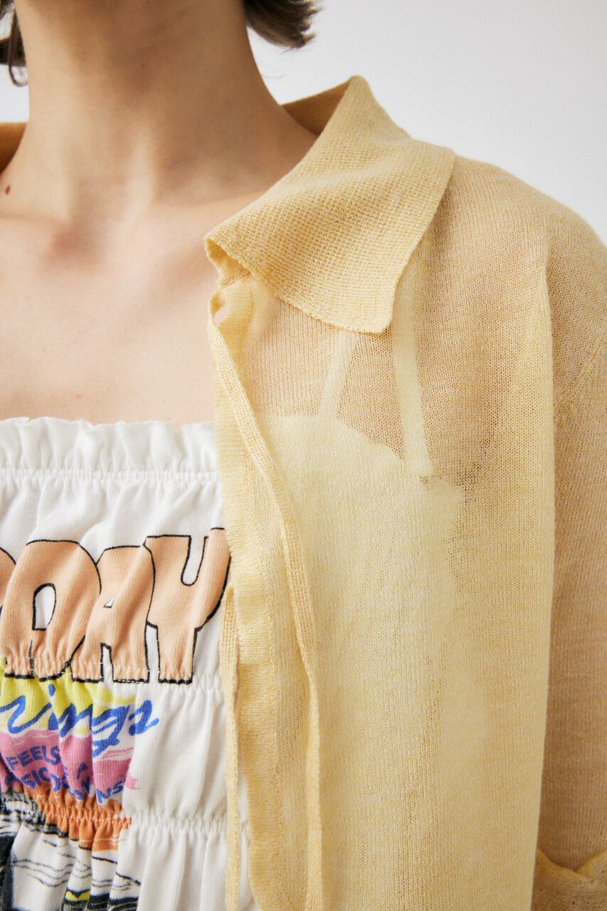 MOUSSY「SHORT SHIRT ボレロ」|シャツ・ブラウス|