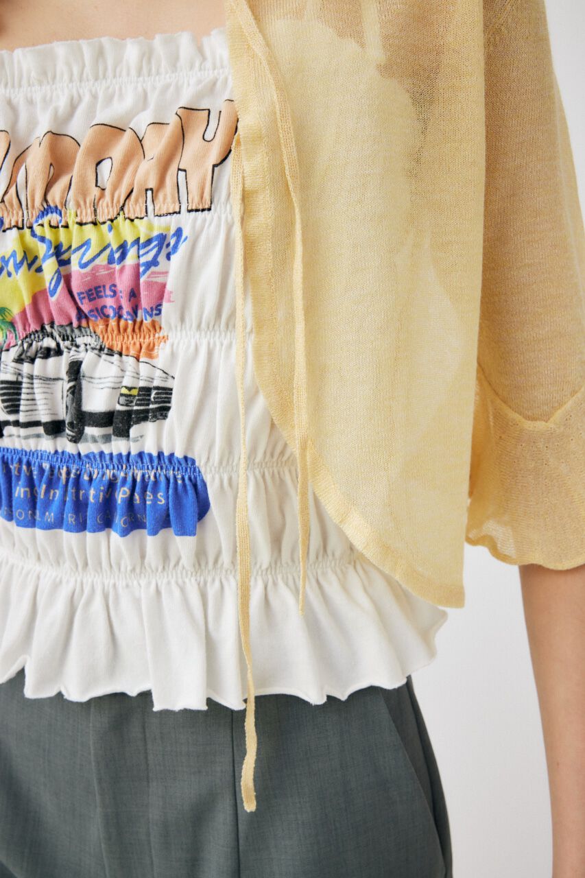 MOUSSY「SHORT SHIRT ボレロ」|シャツ・ブラウス|