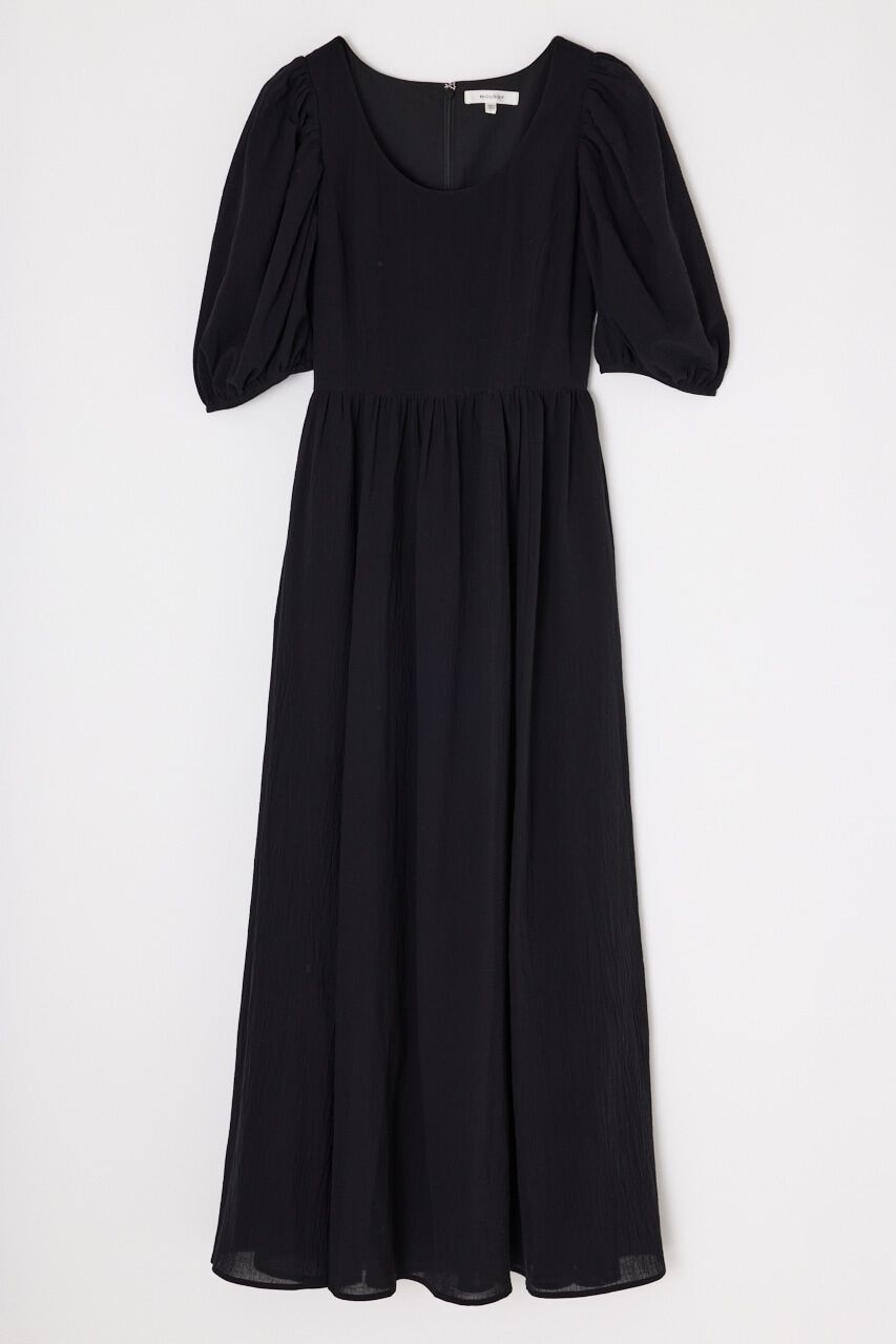 MOUSSY「PUFF SLEEVE CRAPE ドレス」|ワンピース|