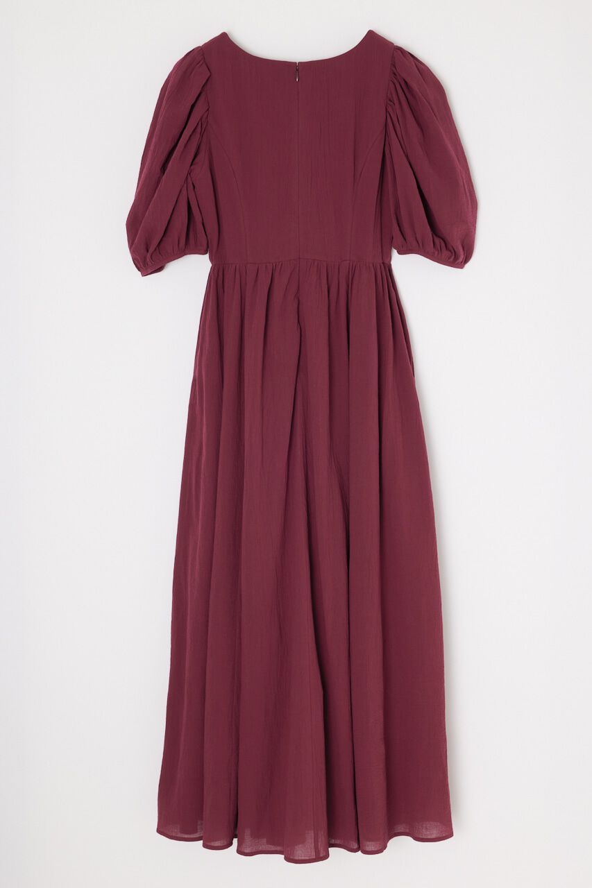MOUSSY「PUFF SLEEVE CRAPE ドレス」|ワンピース|