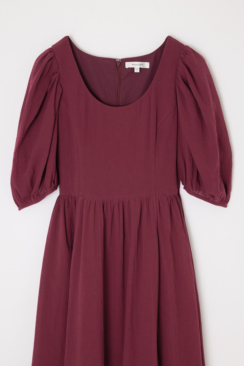 MOUSSY「PUFF SLEEVE CRAPE ドレス」|ワンピース|