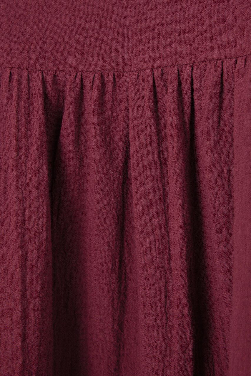 MOUSSY「PUFF SLEEVE CRAPE ドレス」|ワンピース|