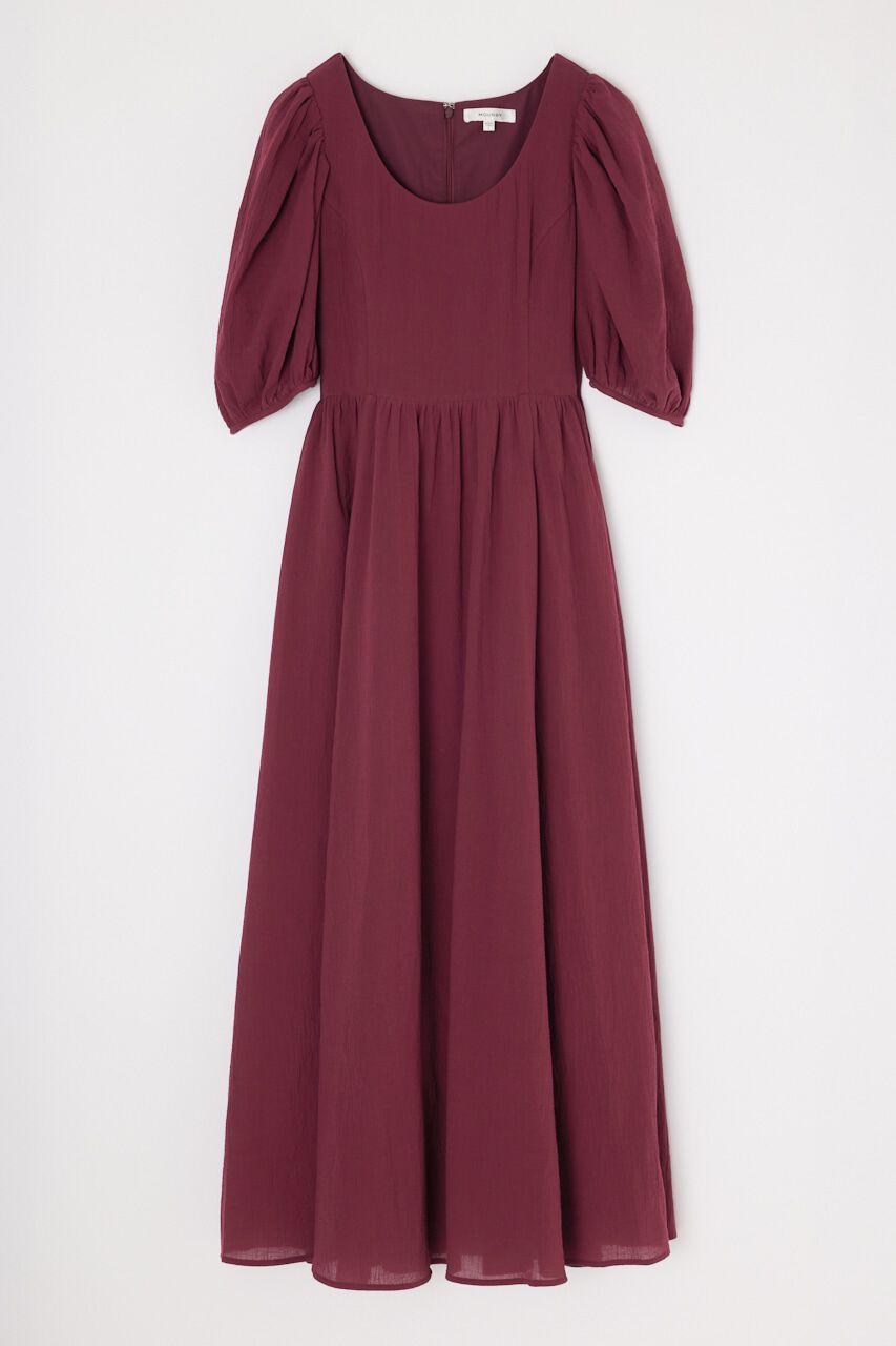 MOUSSY「PUFF SLEEVE CRAPE ドレス」|ワンピース|