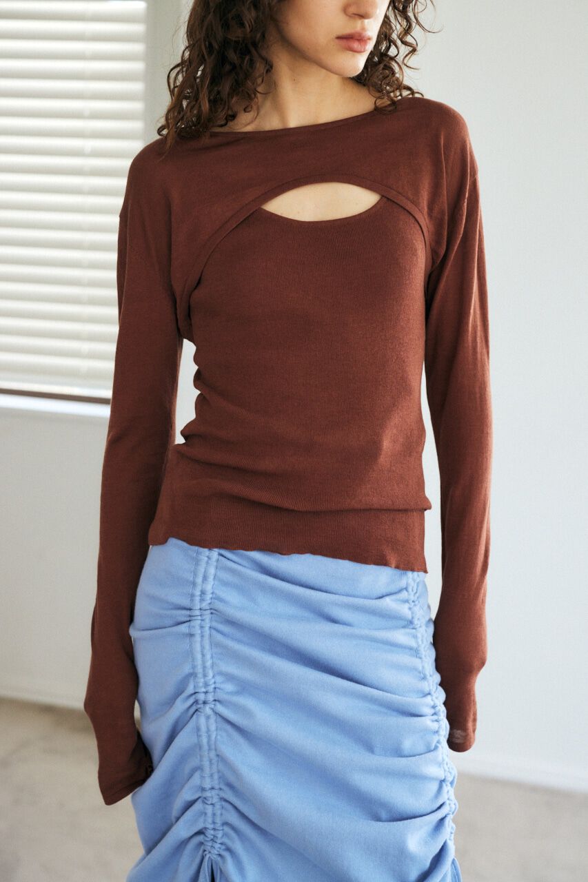 MOUSSY「CONNECTED ニット」|ニット・セーター|