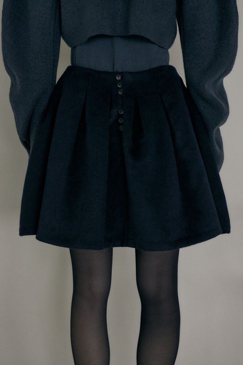 MOUSSY「タックミニスカート」|スカート|NVY