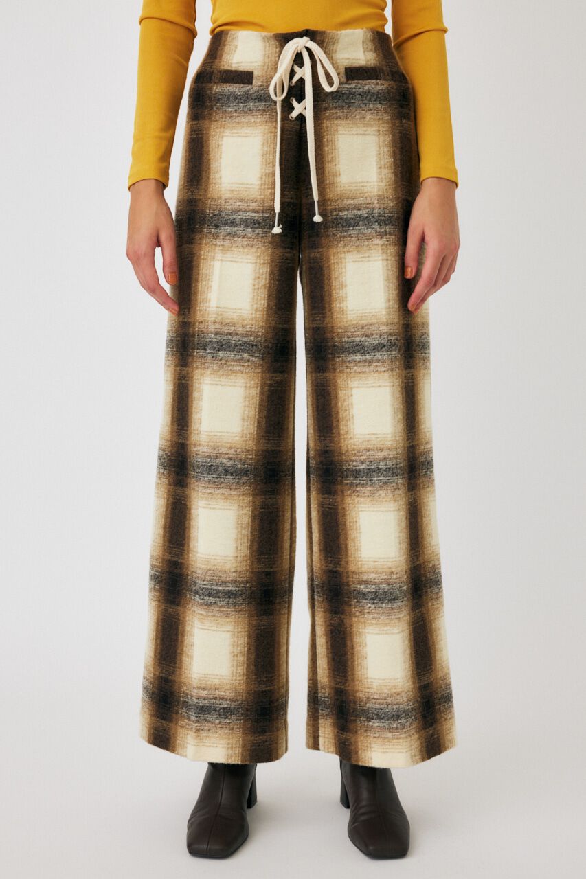 MOUSSY「FRONT LACE-UP WIDE パンツ」|その他|