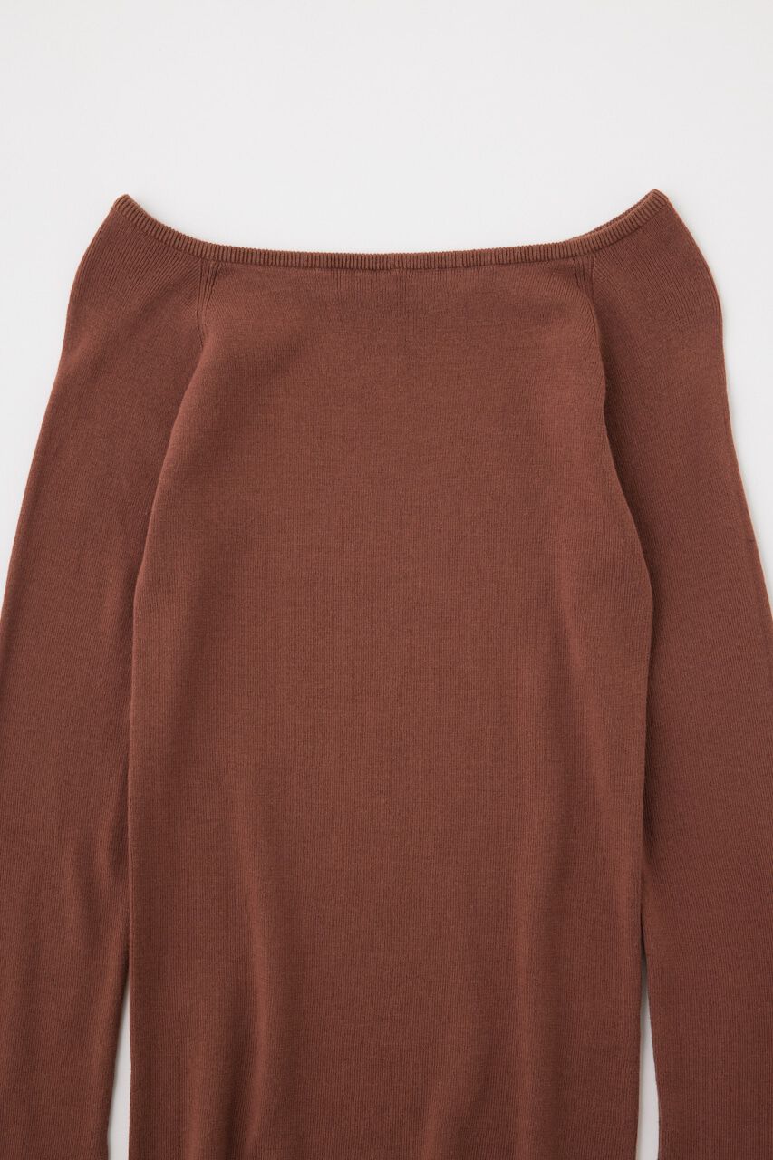 MOUSSY「オフショルダー ニット」|ニット・セーター|