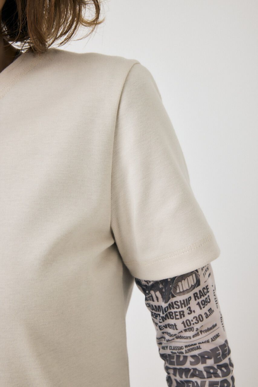 MOUSSY「SUVIN GIZA BASIC Tシャツ」|Tシャツ・カットソー|