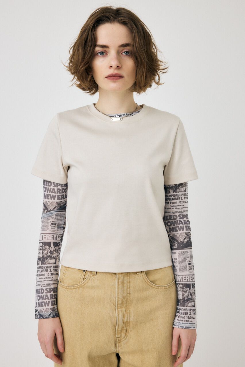 MOUSSY「SUVIN GIZA BASIC Tシャツ」|Tシャツ・カットソー|