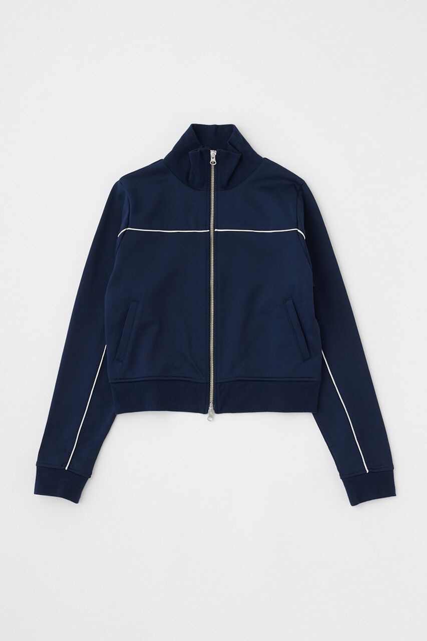 MOUSSY「PIPING TRACK ジャケット」|ブルゾン・スタジャン|