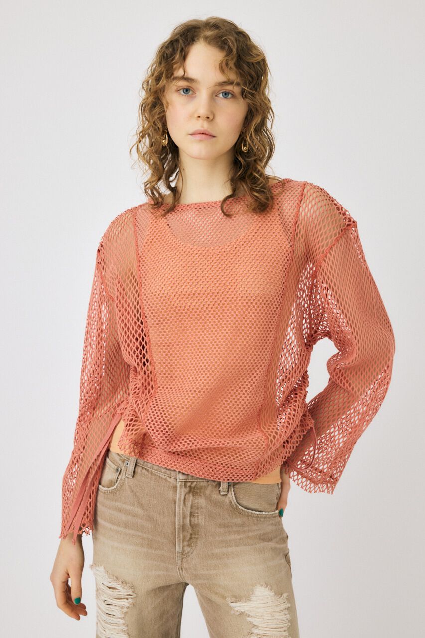 MOUSSY「MESH LS Tシャツ」|Tシャツ・カットソー|ORG