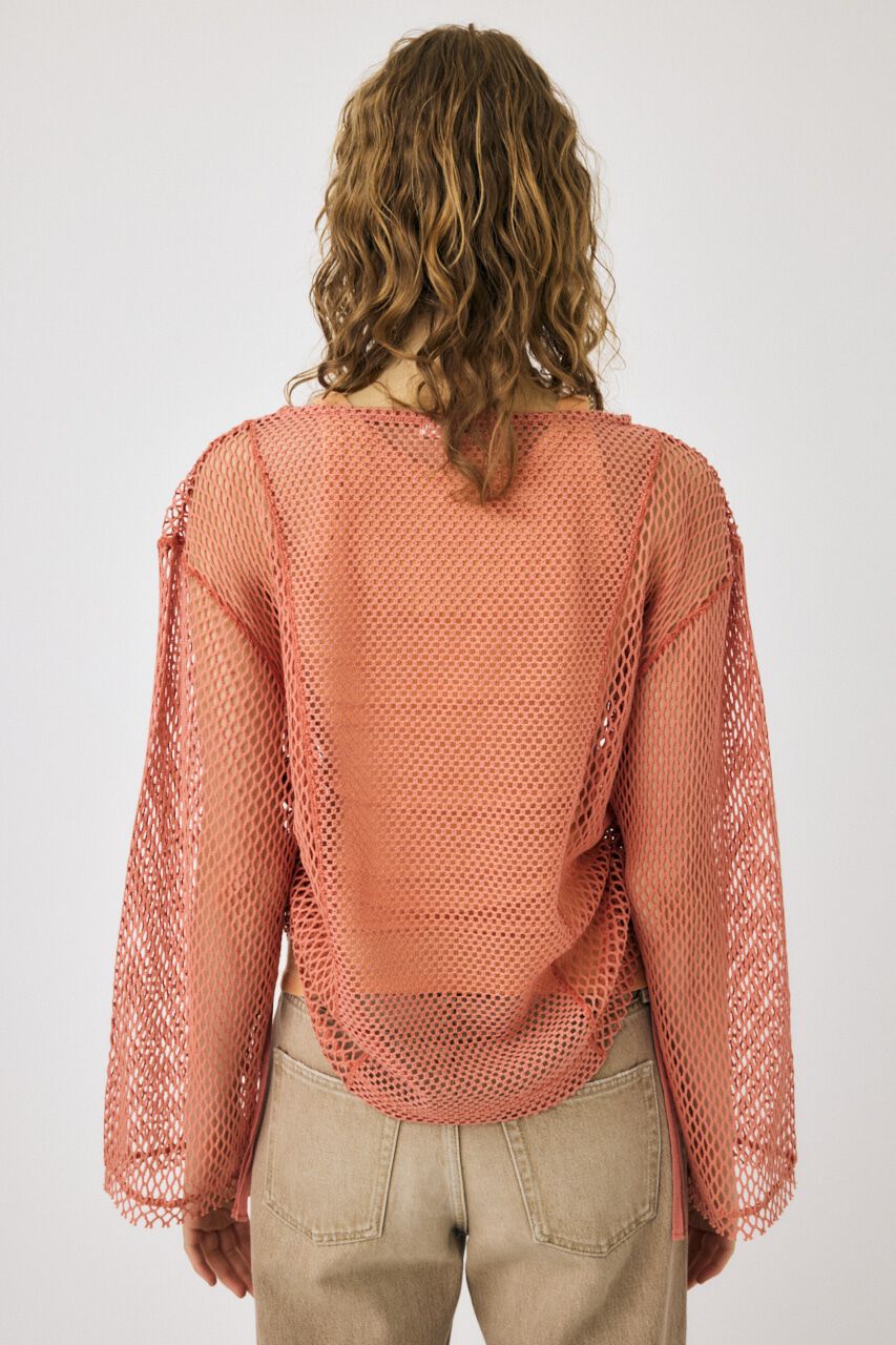 MOUSSY「MESH LS Tシャツ」|Tシャツ・カットソー|