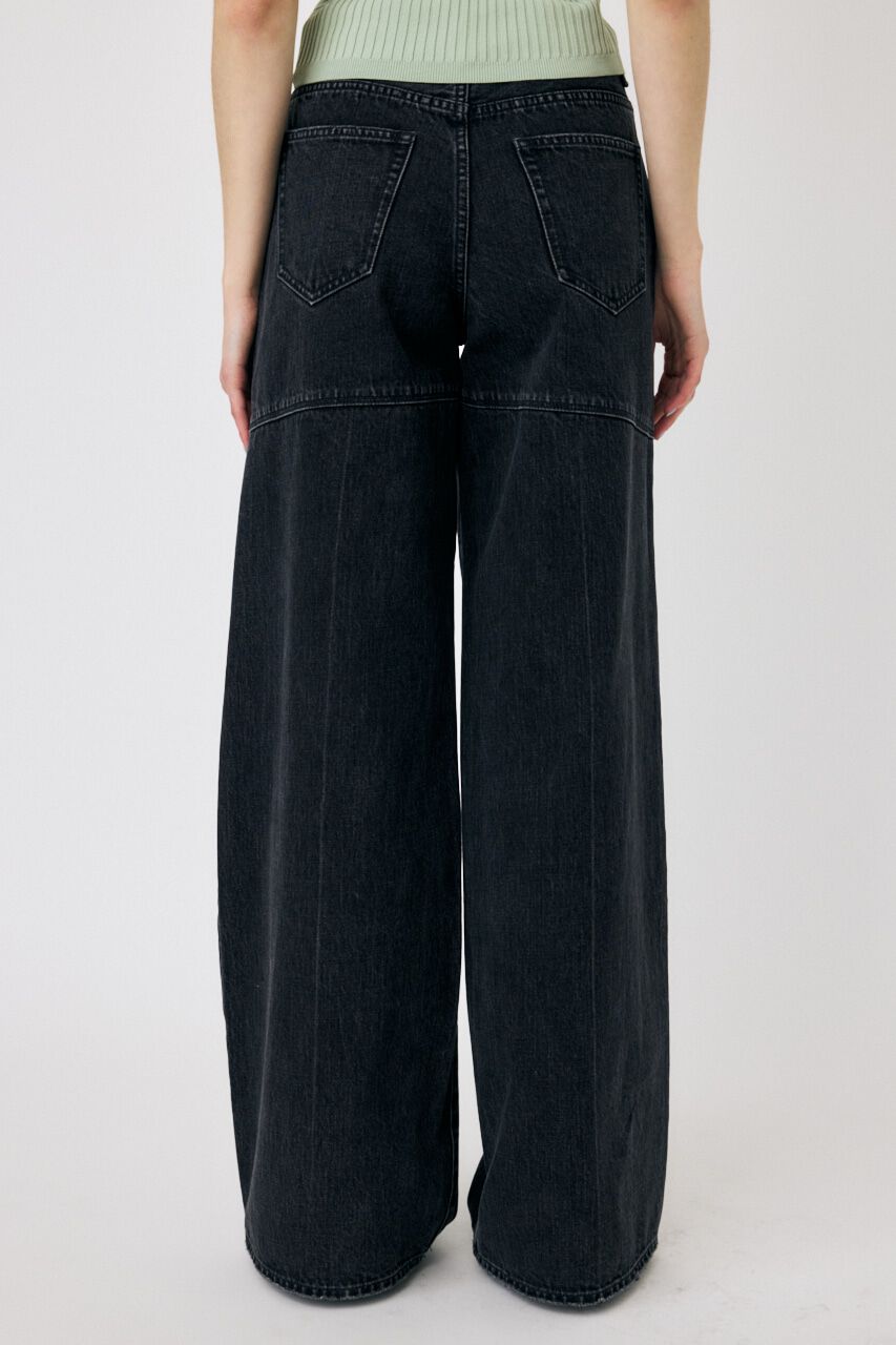 MOUSSY「HW NOTCH STRAIGHT」|デニム|