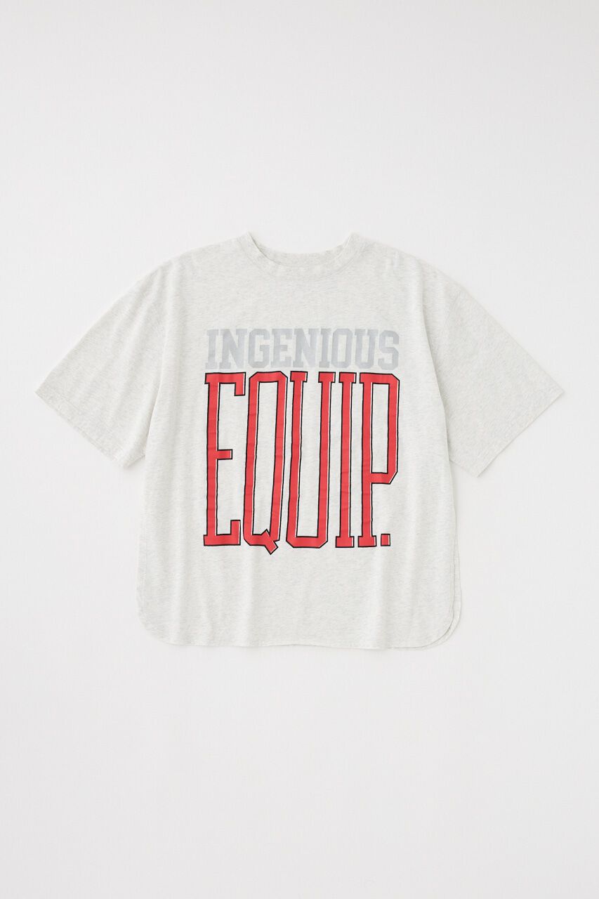 MOUSSY「ROUND HEM LOGO LOOSE Tシャツ」|Tシャツ・カットソー|