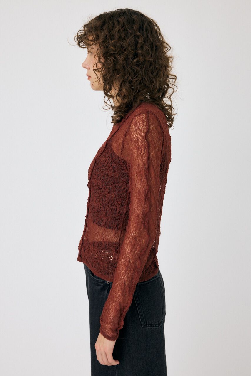 MOUSSY「PLUMPY レーストップス」|Tシャツ・カットソー|