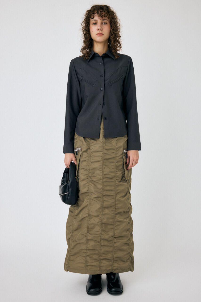 MOUSSY「NYLON CARGO スカート」|スカート|