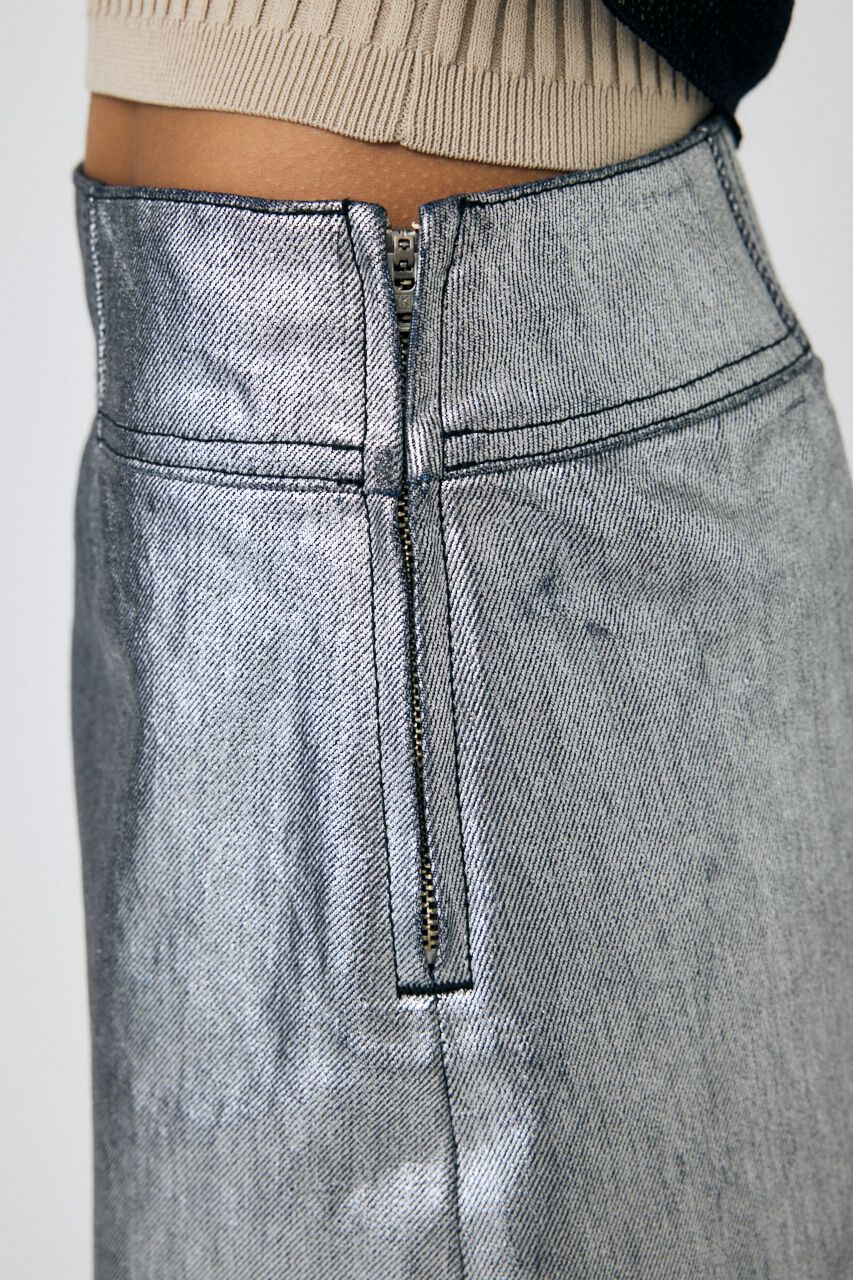 MOUSSY「FOIL PRINT ミニスカート」|スカート|