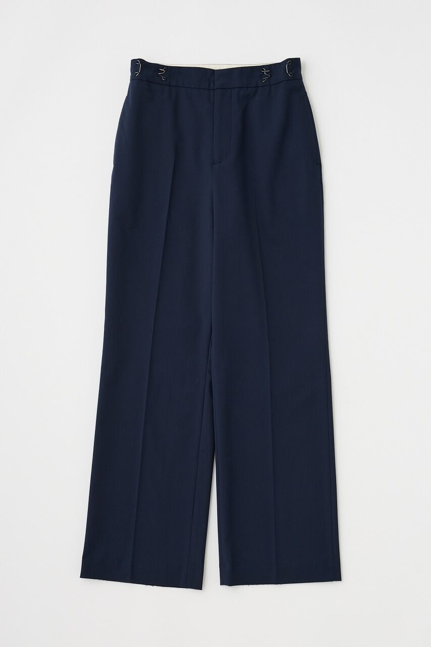 MOUSSY「ワイドパンツ　リサイクルポリエステル&times;レーヨン混」|その他|NVY