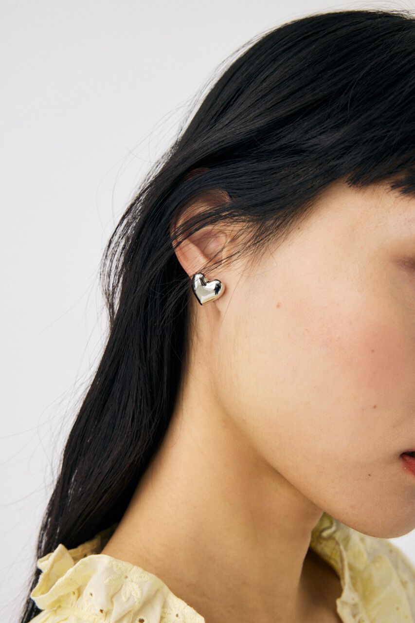 MOUSSY「CHUBBY HEART イヤリング」|ピアス|SLV