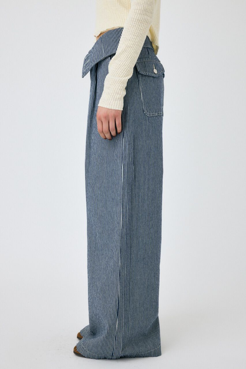 MOUSSY「CORSET DESIGN バギー デニム」|デニム|