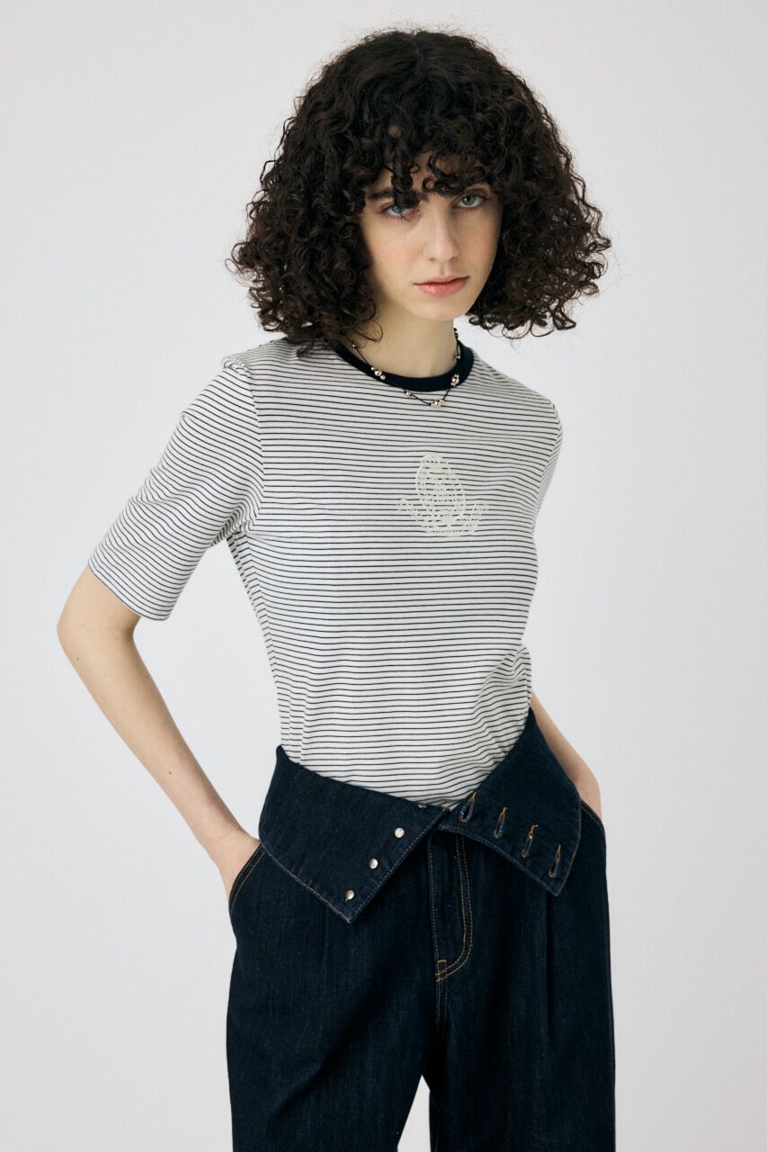 MOUSSY「REGAL EMBROIDERY Tシャツ」|Tシャツ・カットソー|