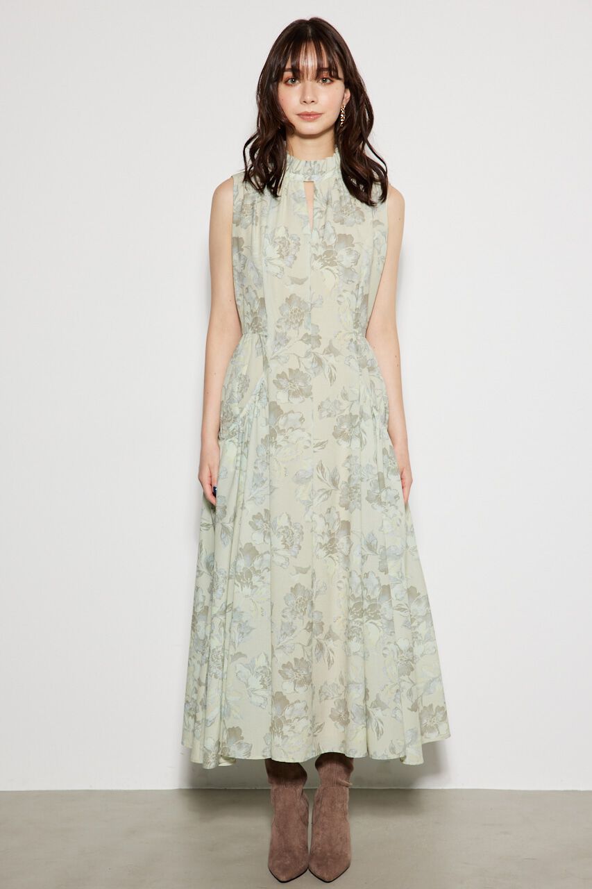 rienda「ティアードデザインフレアOP」|ワンピース|