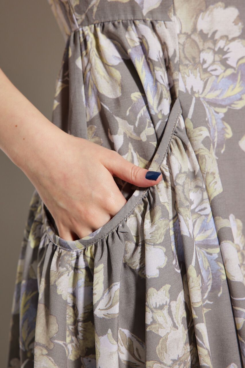 rienda「ティアードデザインフレアOP」|ワンピース|