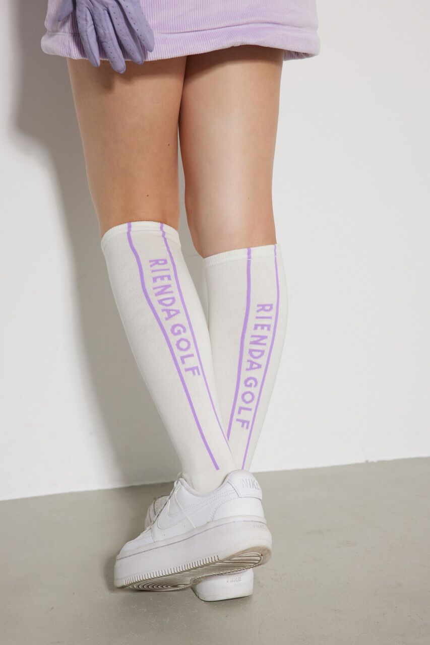 rienda「ロゴハイソックス」|その他|