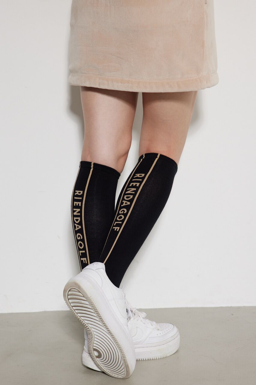 rienda「ロゴハイソックス」|その他|