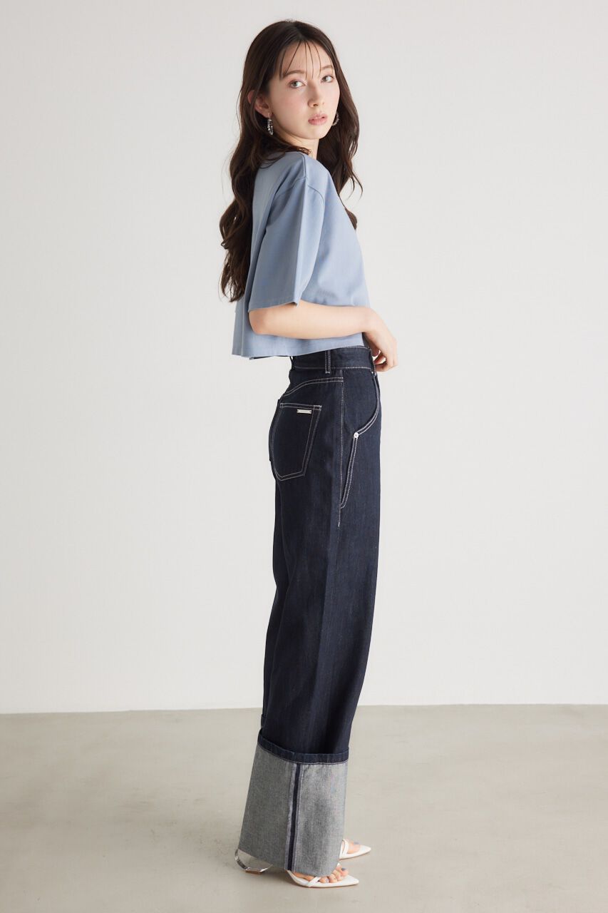 rienda「RグリッターT-SH」|Tシャツ・カットソー|