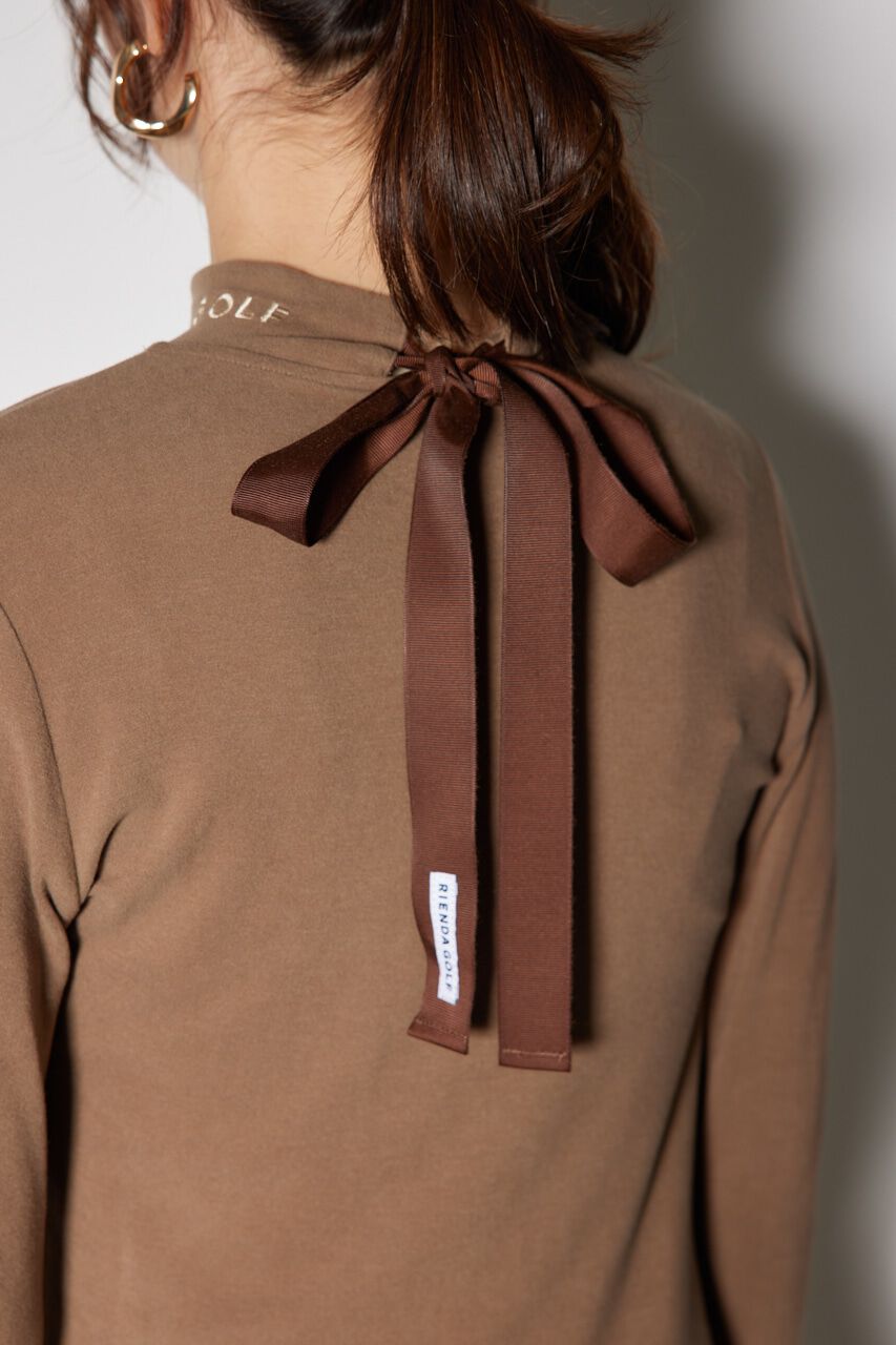 rienda「バックリボンカットトップス」|Tシャツ・カットソー|