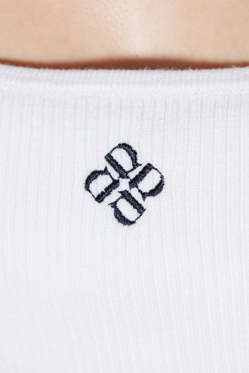 rienda「ボレロネックウォッシャブル ニットトップス」|ニット・セーター|