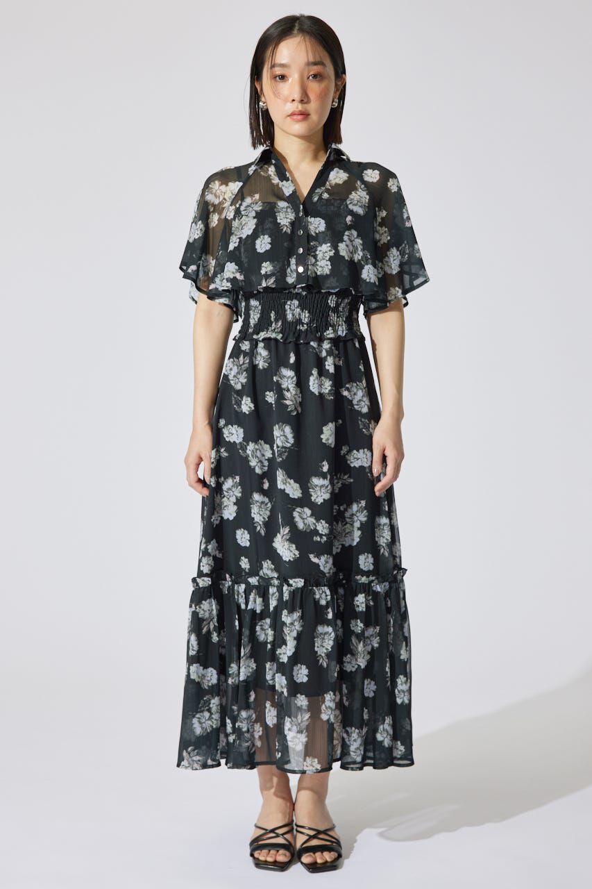 rienda「シャーリングワンピースセット」|ワンピース|