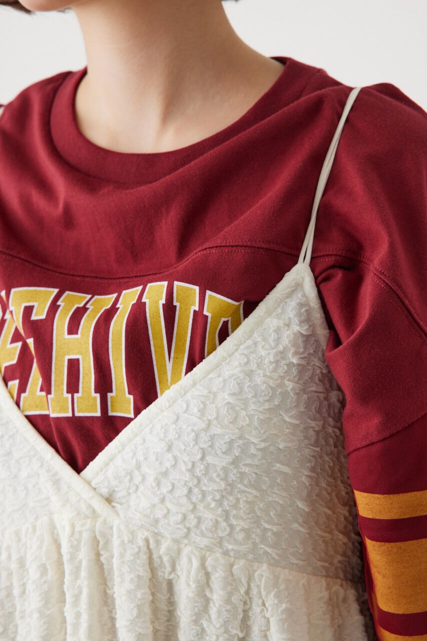 RODEO CROWNS「膨れジャガードキャミワンピース」|ワンピース|