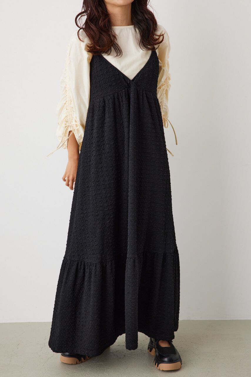 RODEO CROWNS「膨れジャガードキャミワンピース」|ワンピース|