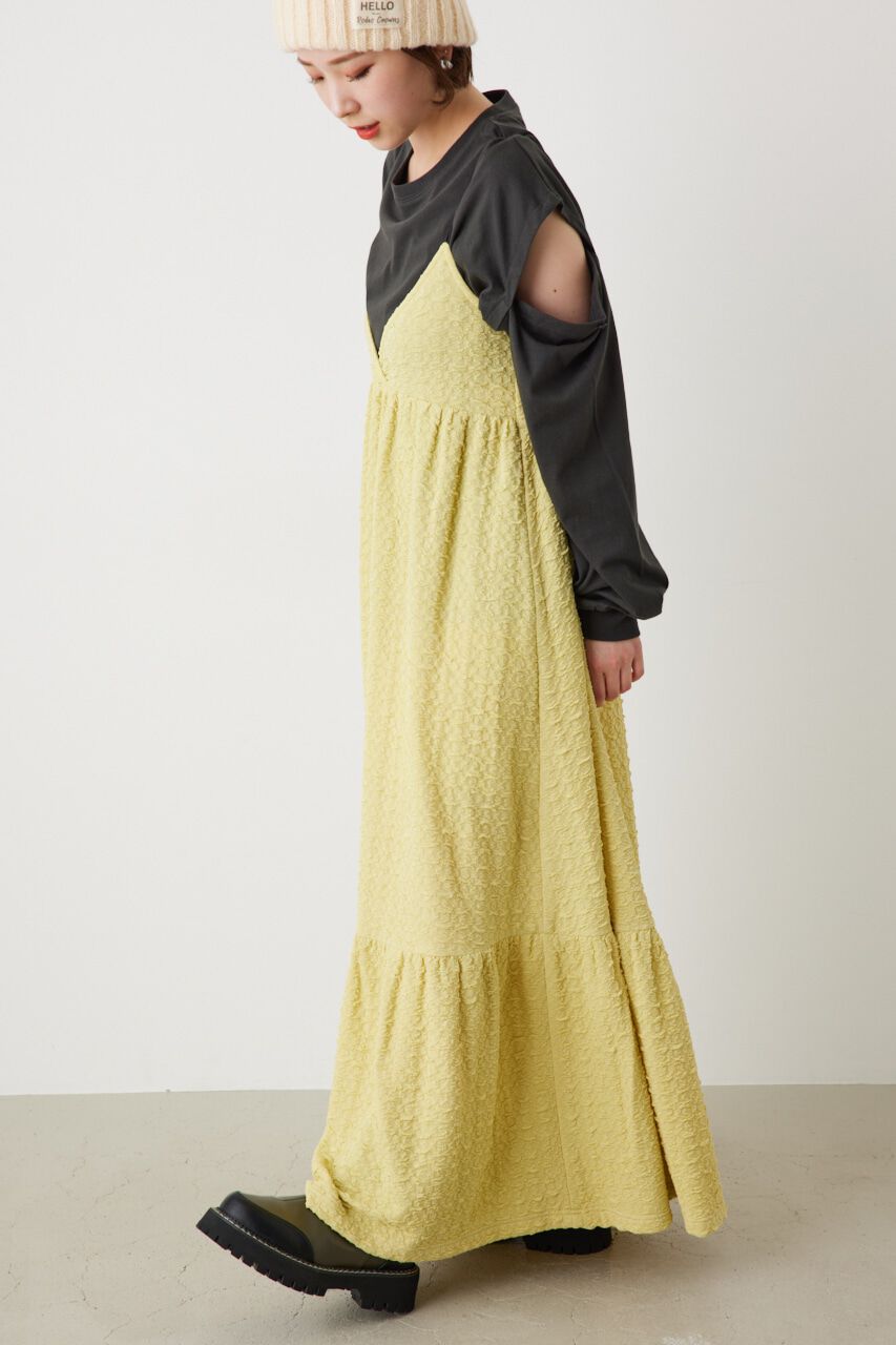 RODEO CROWNS「膨れジャガードキャミワンピース」|ワンピース|